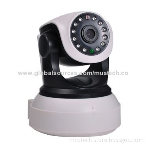 p2p 720P WiFi security mini IP camera with pan/tilt control and support day/night
